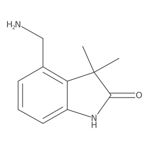 4-Aminomethyl-3,3-dimethyloxindole Structure