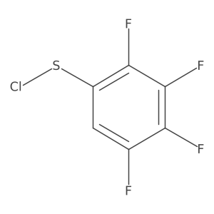 2,3,4,5-Tetrafluorobenzenesulfenyl chloride Structure