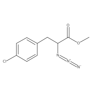 Methyl 2-azido-3-(4-chlorophenyl)propanoate Structure