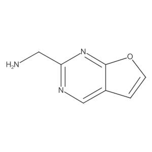 Furo[2,3-d]pyrimidine-2-methanamine Structure