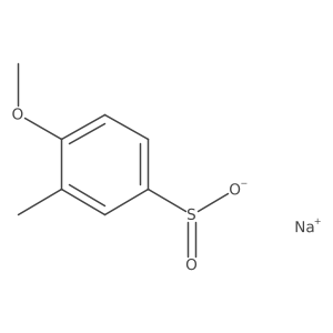 Sodium 4-methoxy-3-methylbenzene-1-sulfinate Structure