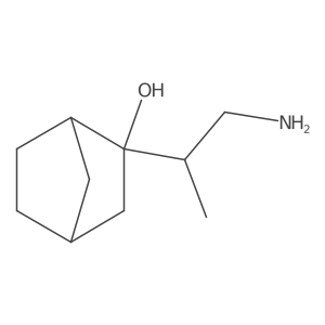 2-(1-Aminopropan-2-yl)bicyclo[2.2.1]heptan-2-ol结构式