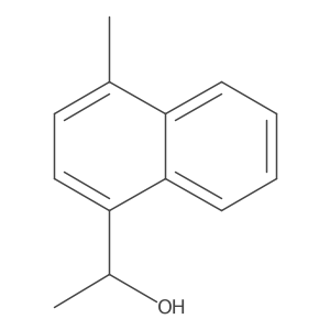 (1R)-1-(4-methylnaphthalen-1-yl)ethan-1-ol Structure