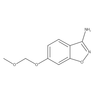 3-Amino-6-methoxymethoxy-1,2-benzisoxazole结构式