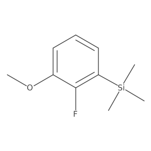 2-Fluoro-3-(trimethylsilyl)anisole Structure