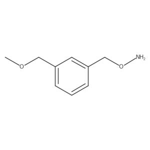 O-{[3-(methoxymethyl)phenyl]methyl}hydroxylamine结构式