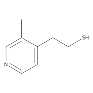 2-(3-Methylpyridin-4-yl)ethane-1-thiol Structure