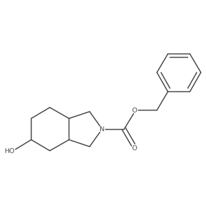 benzyl 5-hydroxy-octahydro-1H-isoindole-2-carboxylate Structure