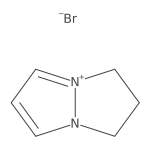 2,3-dihydro-1H-pyrazolo[1,2-a]pyrazol-4-ium bromide结构式