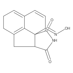 10-(Hydroxyimino)-3a,4,5,6-tetrahydroacenaphtho[1,8a-c]pyrrole-1,3(2H,10H)-dione结构式