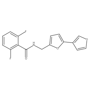 N-([2,3'-bifuran]-5-ylmethyl)-2,6-difluorobenzamide Structure