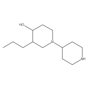 3-Propyl-[1,4'-bipiperidin]-4-ol结构式