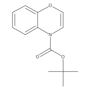 1,1-Dimethylethyl 4H-1,4-benzoxazine-4-carboxylate Structure