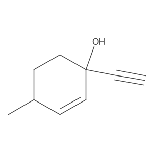 1-Ethynyl-4-methylcyclohex-2-en-1-ol Structure