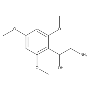 (1R)-2-amino-1-(2,4,6-trimethoxyphenyl)ethan-1-ol Structure