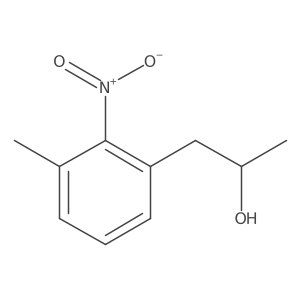 (2R)-1-(3-methyl-2-nitrophenyl)propan-2-ol Structure