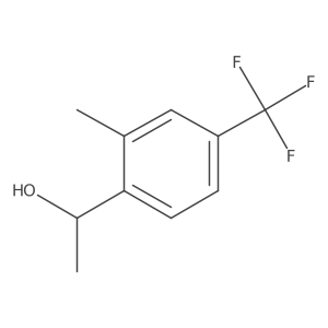 (1R)-1-[2-methyl-4-(trifluoromethyl)phenyl]ethan-1-ol Structure