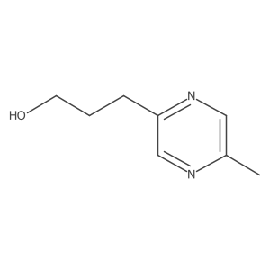 3-(5-Methylpyrazin-2-yl)propan-1-ol结构式