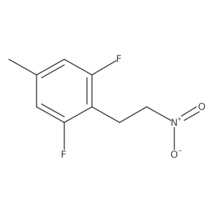 1,3-Difluoro-5-methyl-2-(2-nitroethyl)benzene结构式
