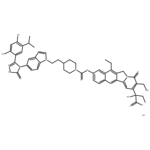 Locnartecan sodium结构式