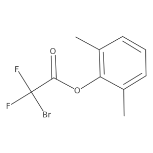 2,6-Dimethylphenyl 2-bromo-2,2-difluoroacetate Structure