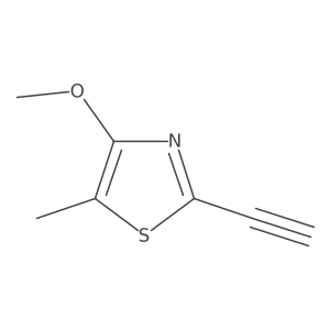 2-Ethynyl-4-methoxy-5-methyl-1,3-thiazole Structure