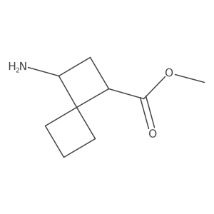 methyl (1R,3S)-3-aminospiro[3.3]heptane-1-carboxylate Structure
