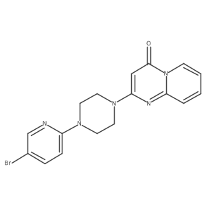 2-[4-(5-bromopyridin-2-yl)piperazin-1-yl]-4H-pyrido[1,2-a]pyrimidin-4-one结构式