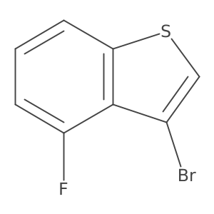 3-Bromo-4-fluorobenzo[b]thiophene结构式