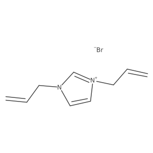 1,3-Diallylimidazolium bromide Structure