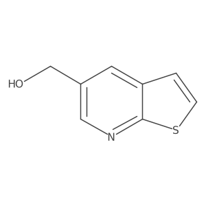 Thieno[2,3-b]pyridin-5-ylmethanol结构式