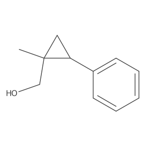 (1S,2S)-1-Methyl-2-phenylcyclopropanemethanol结构式