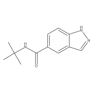 n-(Tert-butyl)-1h-indazole-5-carboxamide Structure