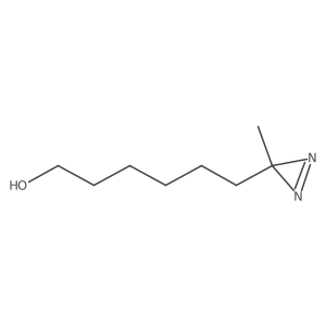 6-(3-Methyl-3H-diazirin-3-YL)hexan-1-OL Structure