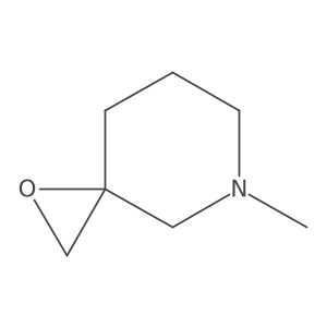 5-Methyl-1-oxa-5-azaspiro[2.5]octane结构式