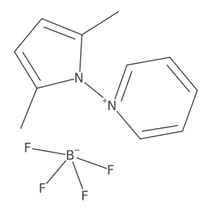 1-(2,5-Dimethyl-1H-pyrrol-1-yl)pyridinium tetrafluoroborate结构式