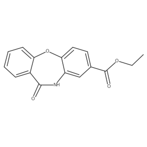 Ethyl 11-oxo-10,11-dihydrodibenzo[b,f][1,4]oxazepine-8-carboxylate Structure