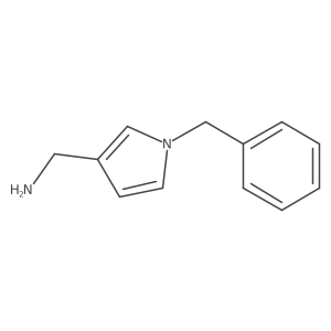 (1-Benzyl-1H-pyrrol-3-yl)methanamine结构式
