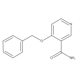 4-(Benzyloxy)pyridine-3-carboxamide Structure