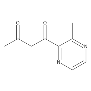 1-(3-Methylpyrazin-2-yl)butane-1,3-dione Structure