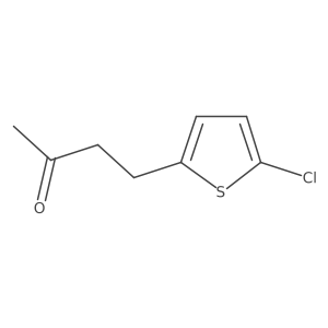 4-(5-Chlorothiophen-2-yl)butan-2-one Structure