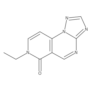 7-ethylpyrido[3,4-e][1,2,4]triazolo[1,5-a]pyrimidin-6(7H)-one结构式