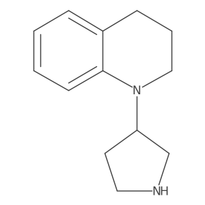 1-(Pyrrolidin-3-yl)-1,2,3,4-tetrahydroquinoline Structure