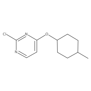 2-Chloro-4-((4-methylcyclohexyl)oxy)pyrimidine Structure