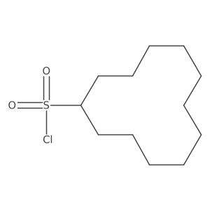 Cyclododecanesulfonyl chloride Structure