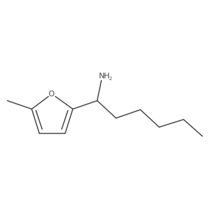 1-(5-Methyl-furan-2-yl)-hexylamine结构式