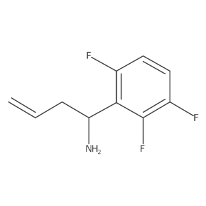 (R)-1-(2,3,6-Trifluorophenyl)but-3-EN-1-amine结构式