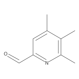 4,5,6-Trimethylpyridine-2-carbaldehyde Structure