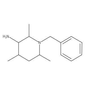 1-Benzyl-2,4,6-trimethylpiperidin-3-amine结构式