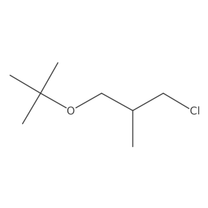 1-(Tert-butoxy)-3-chloro-2-methylpropane Structure